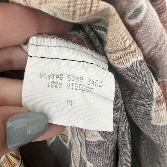 Nani Hawaii Womens Medium Hibiscus Floral Viscose Aloha Dress - Picture 4 of 4